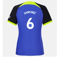 Fotbalové Dres Tottenham Hotspur Davinson Sanchez #6 Dámské Venkovní 2022-23 Krátký Rukáv